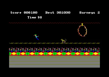 Bigtop Barney (UK) (1986) screen shot game playing